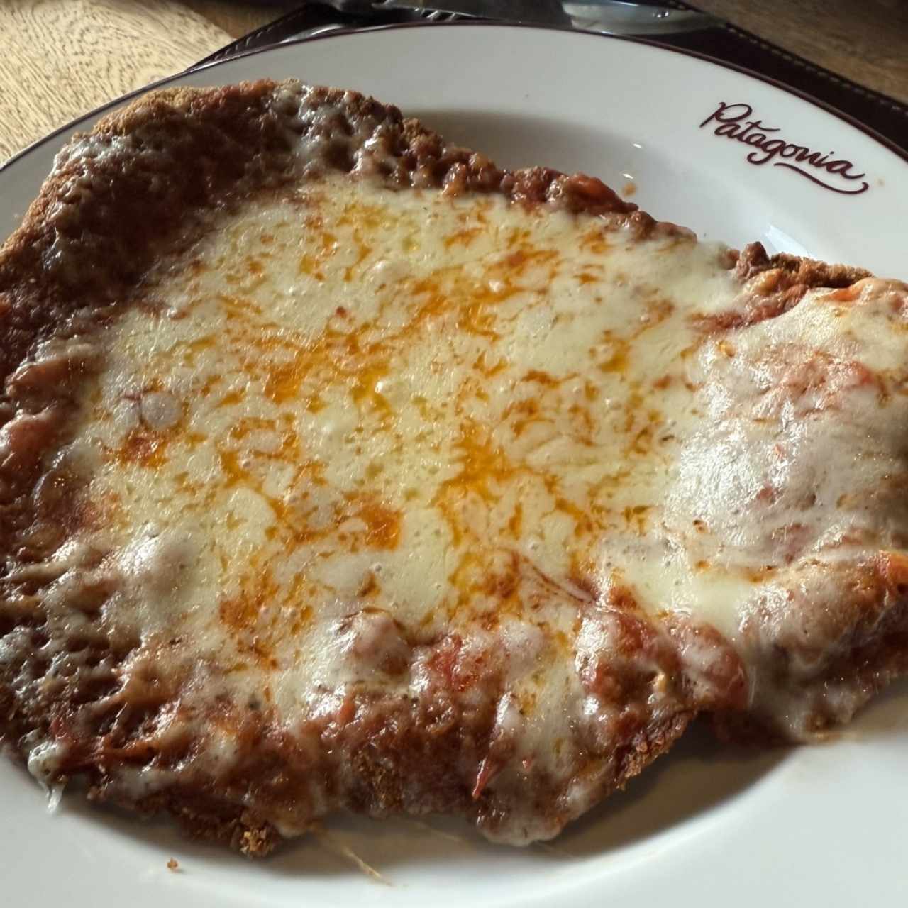 Milanesa a la Parmesana