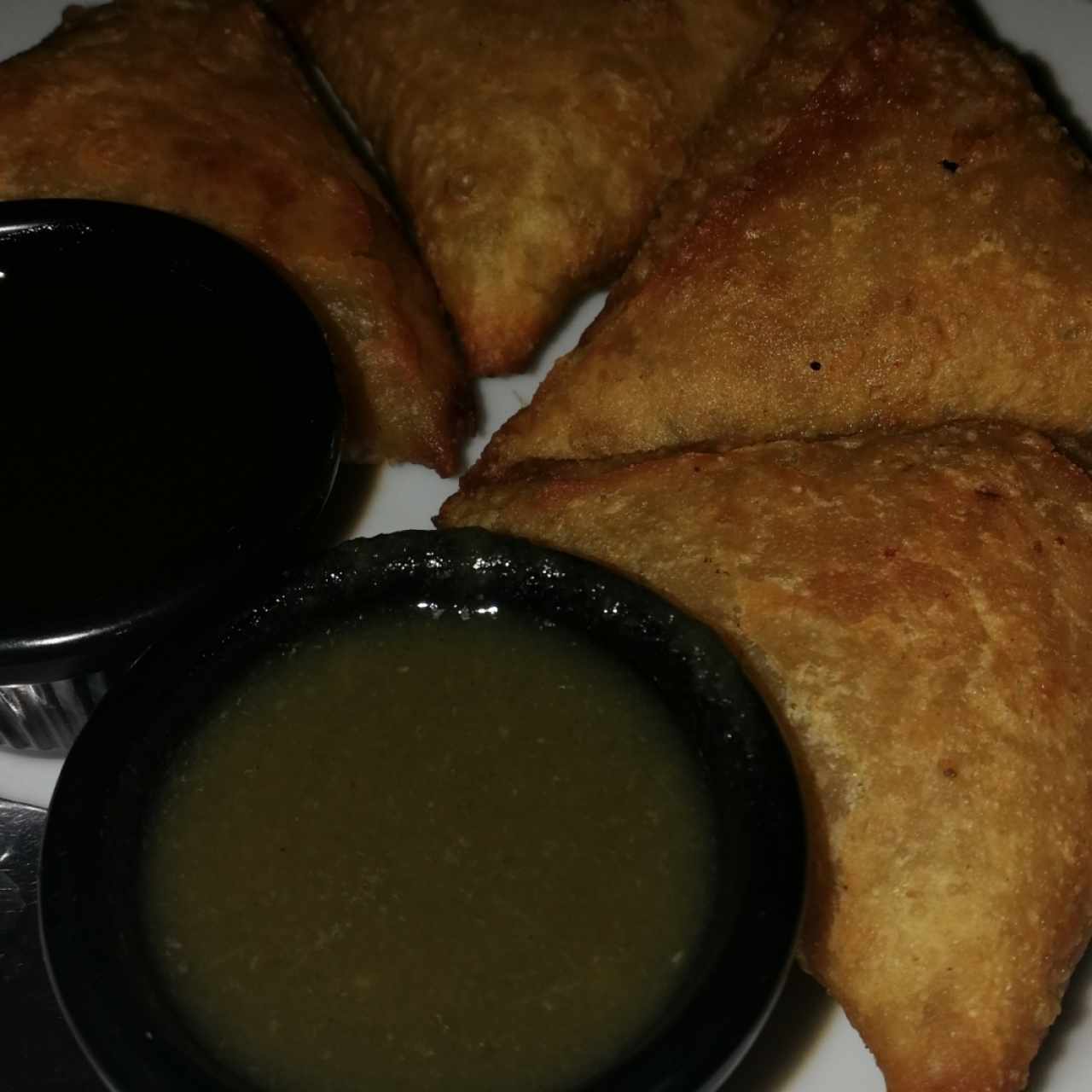 samosas de pollo