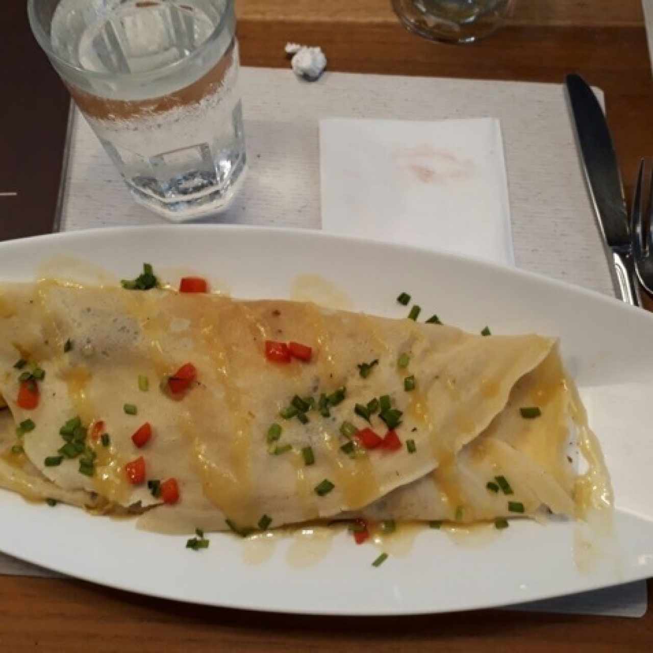 Pollo Thai -crepes pollo