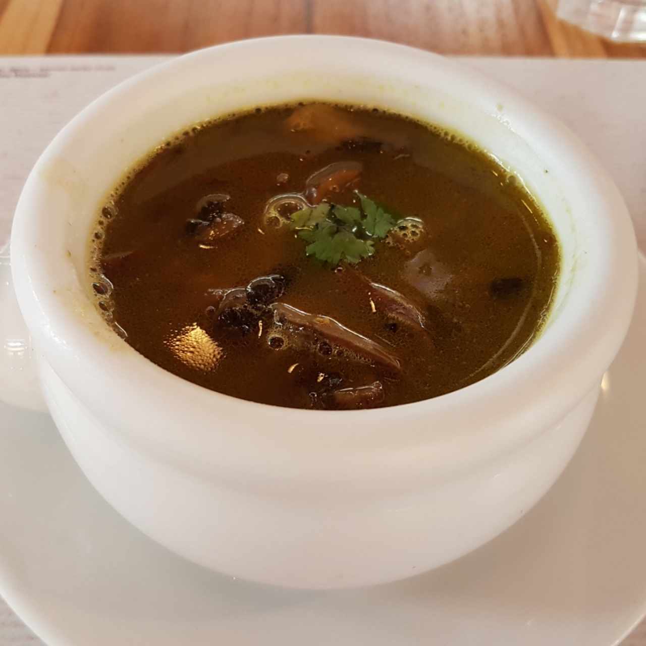 sopa de Lentejas Pardinas