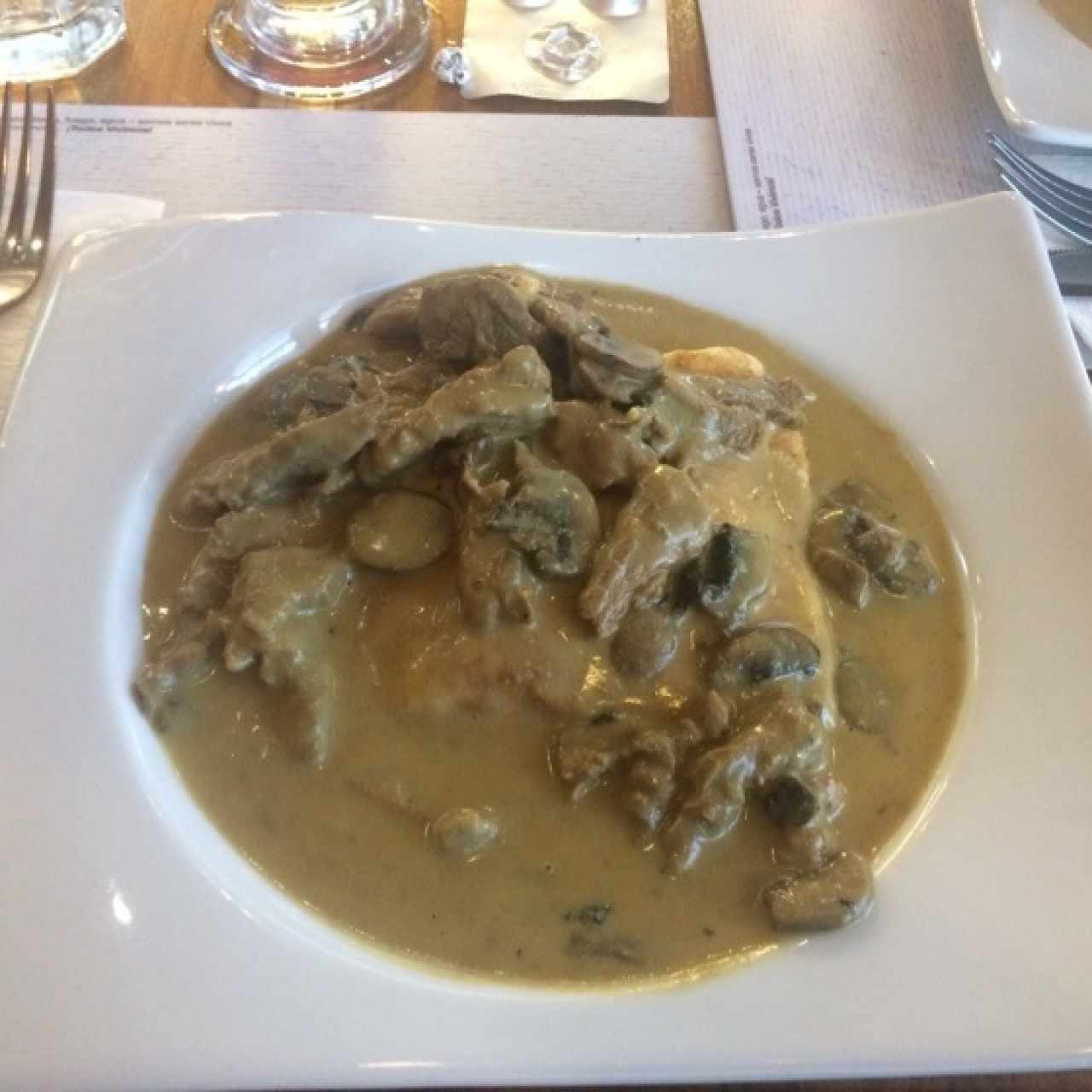 crepe stroganof