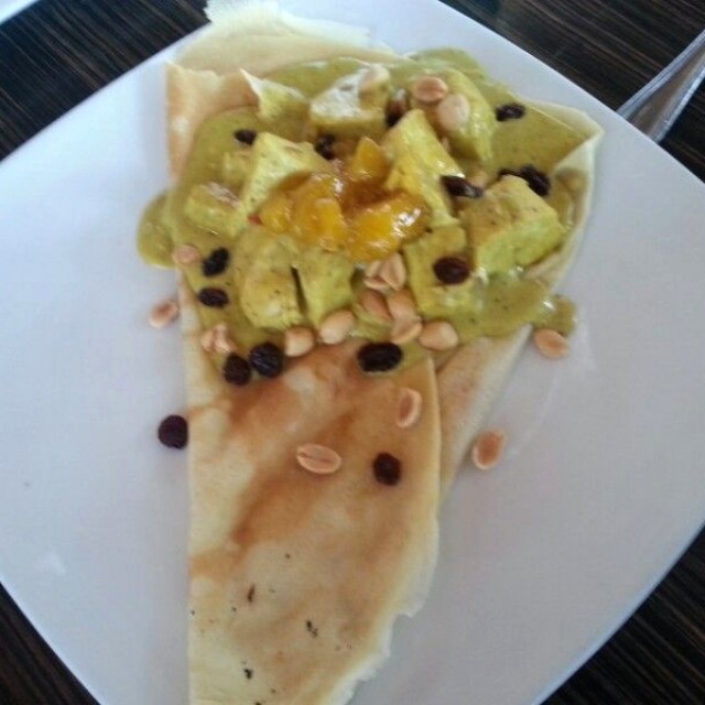 Crepe de Pollo Hindú