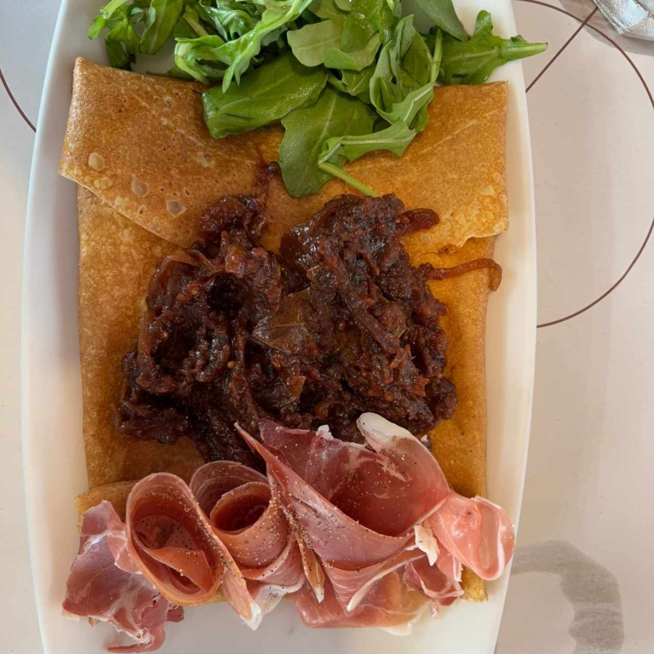 Crepe serrano