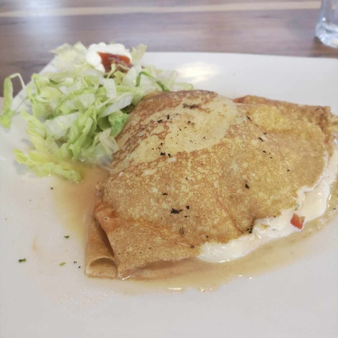 Crepes Vegetarianos - Poblana