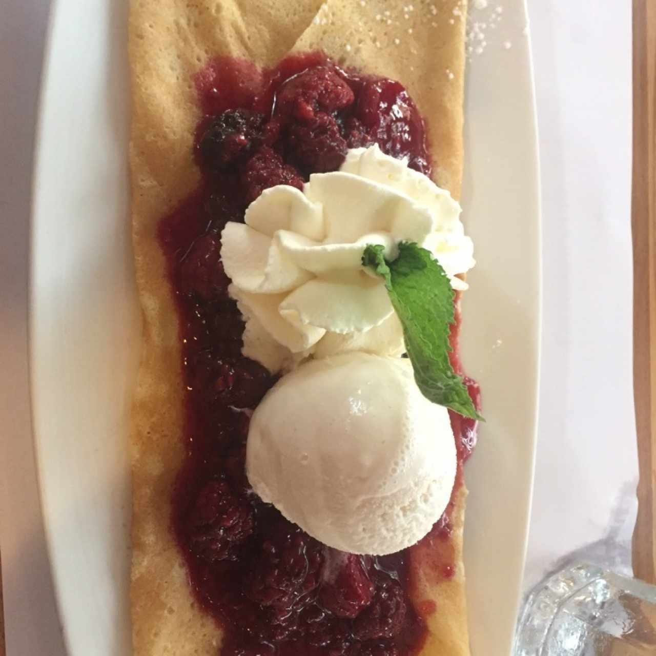 Crepes Especiales - Frutos del Bosque