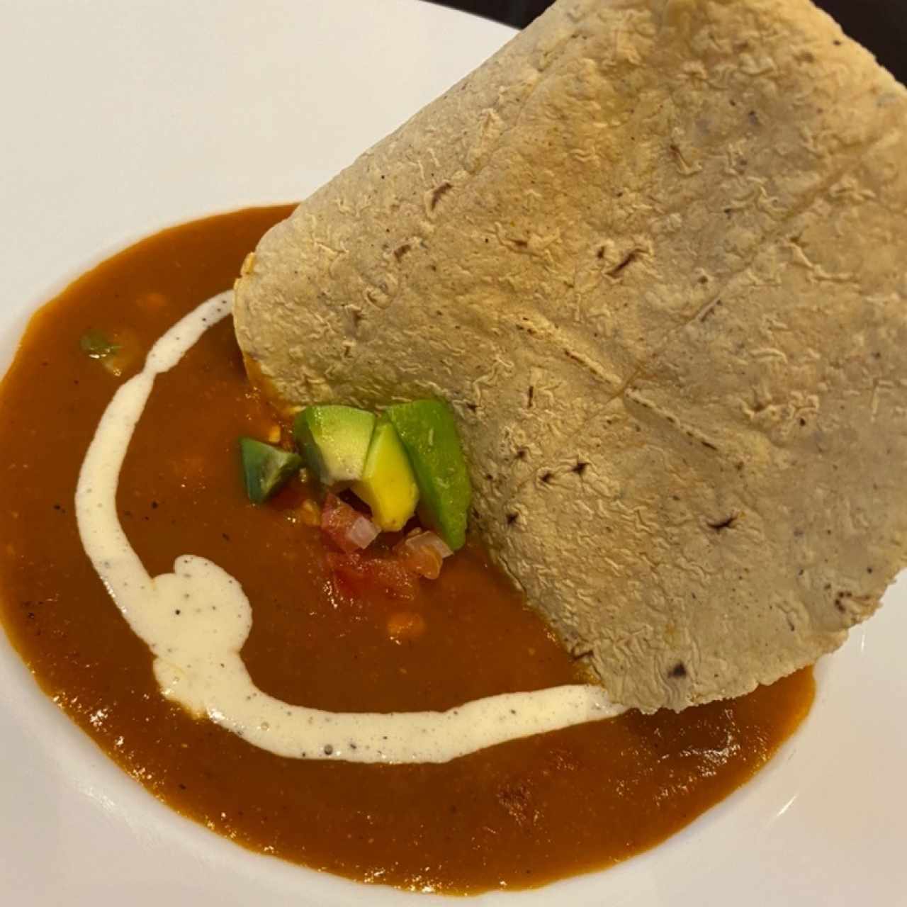 Sopa de tortilla