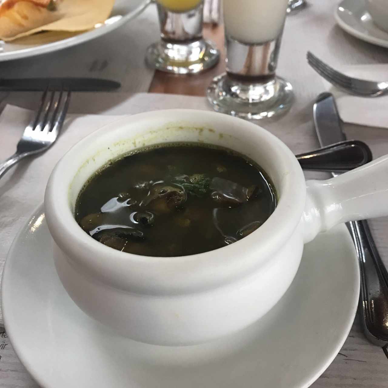 sopa de Lentejas Pardinas