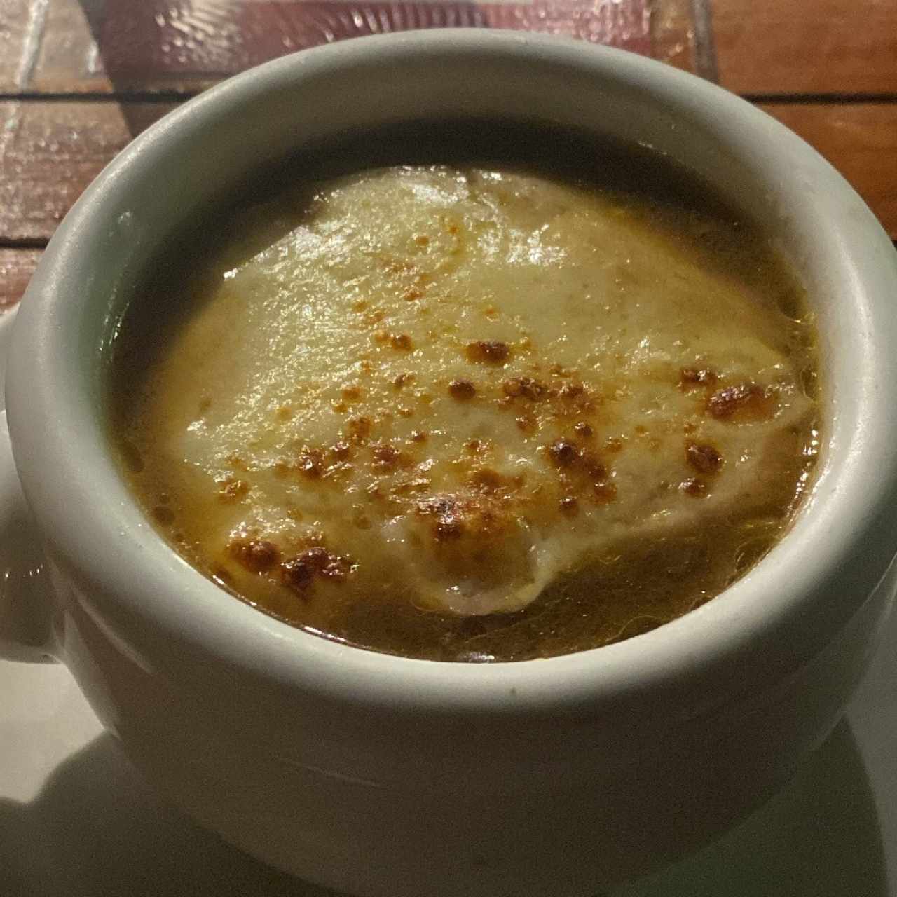 Sopa de Cebolla Gratinada