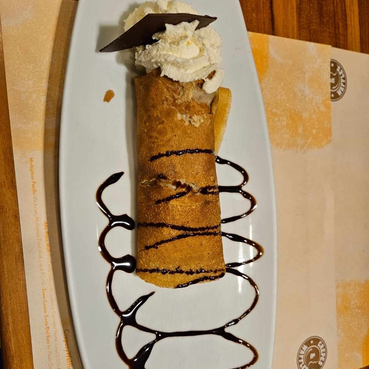 Crepes de Nutella y Fresa