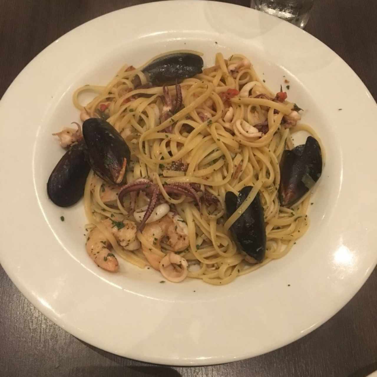 Linguine frutos del mar