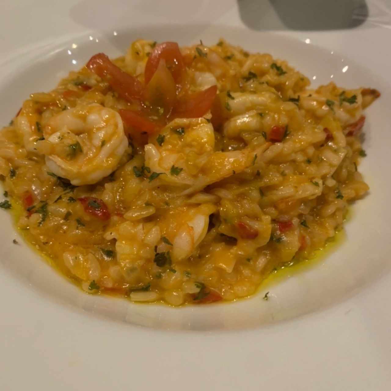 Arroces - Risotto de camarones