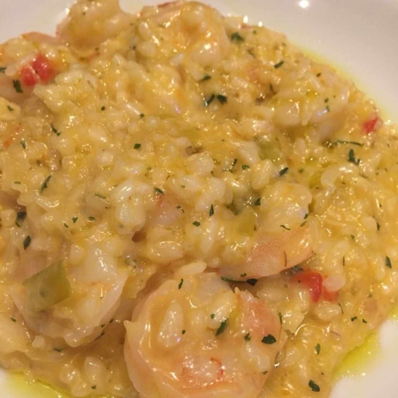 Arroces - Risotto de camarones