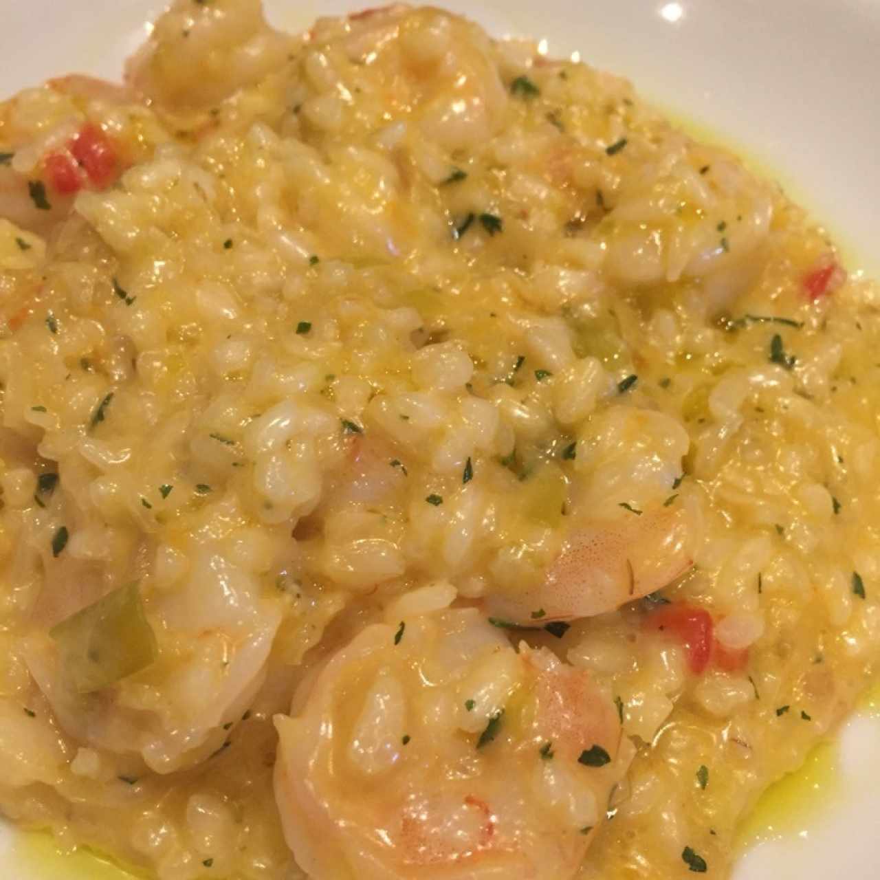 Arroces - Risotto de camarones