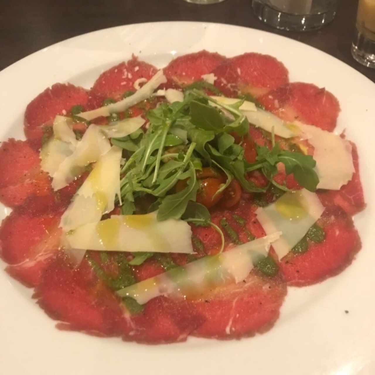 Carpaccio de filete tradicional