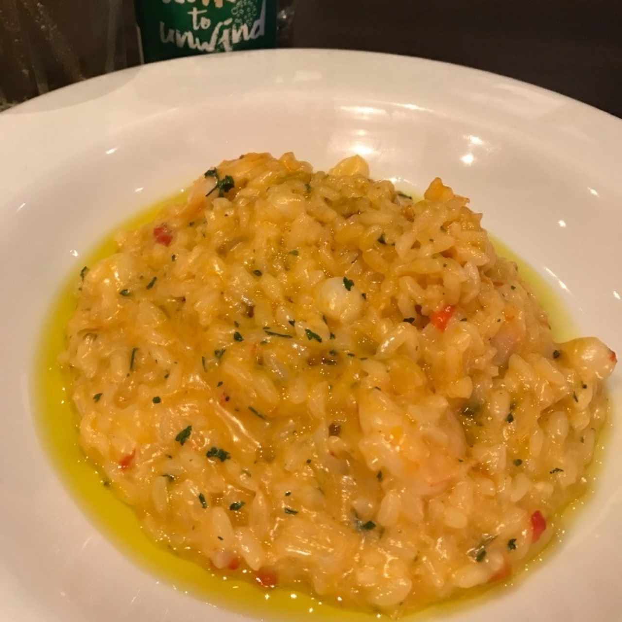 Arroces - Risotto de camarones