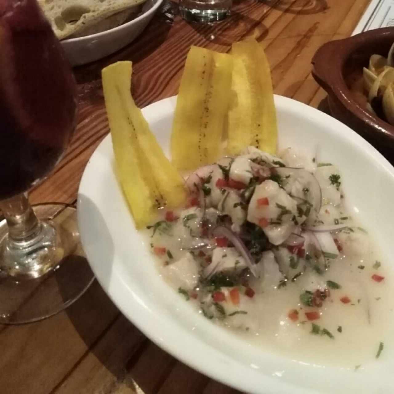 ceviche de corvina