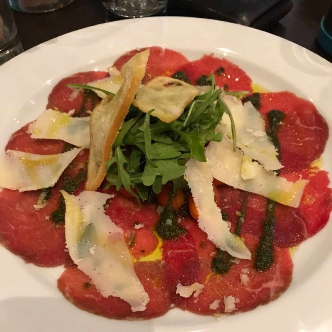 Carpaccio de filete tradicional