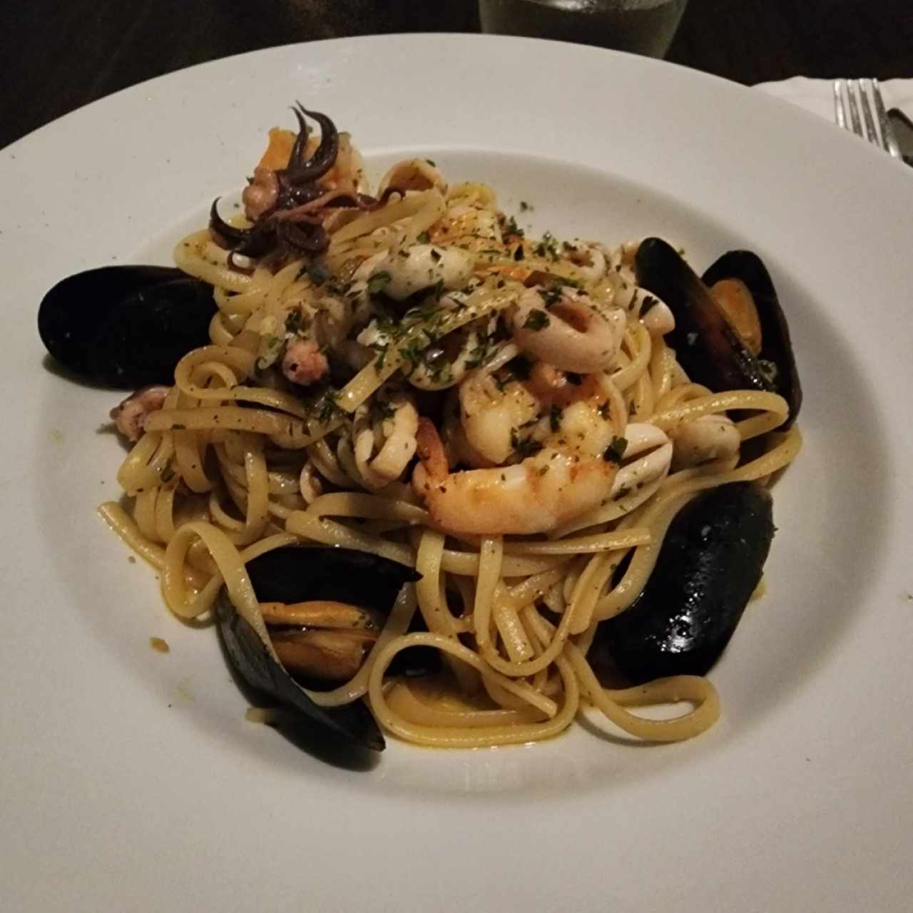 Linguine frutos del mar