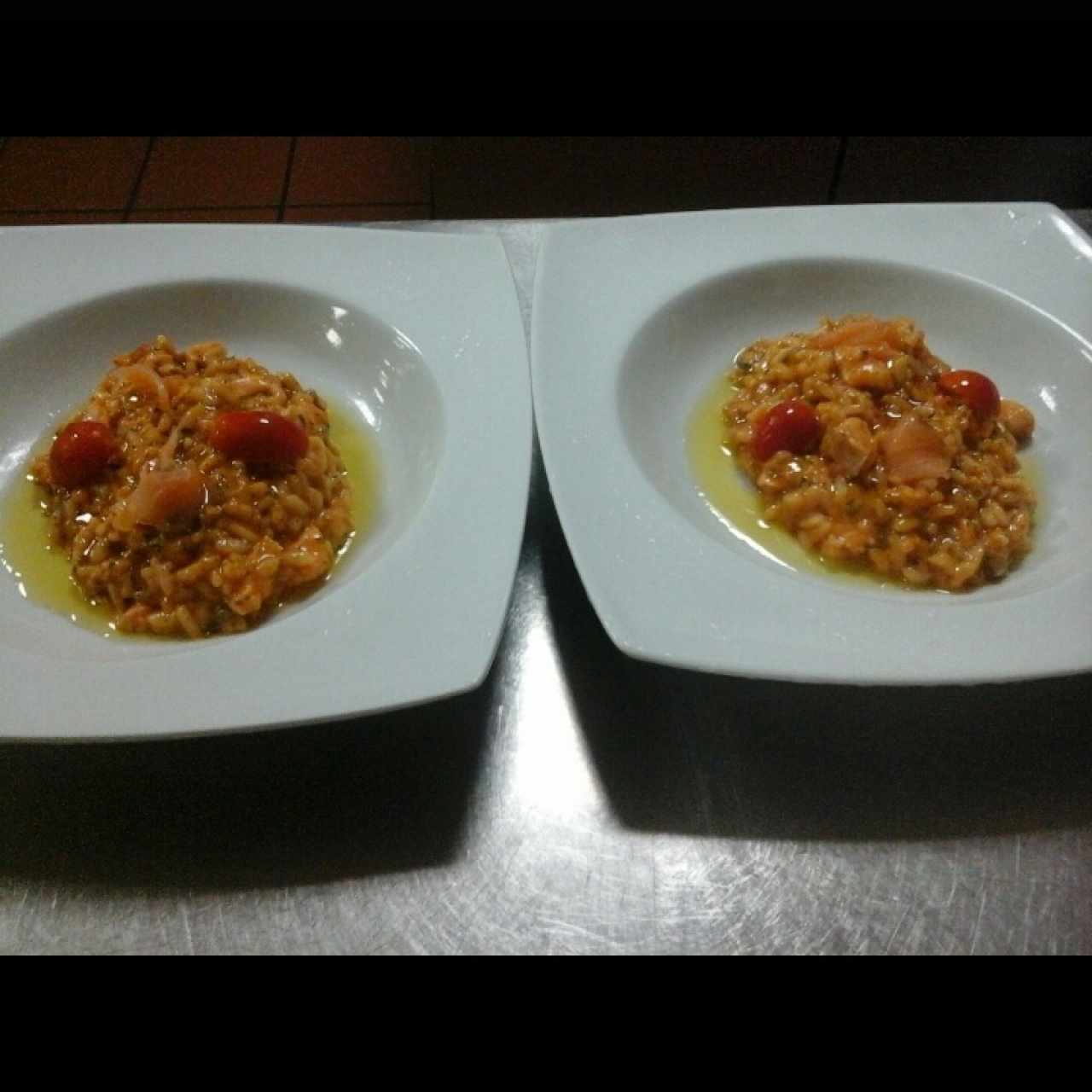 Arroces - Risotto de camarones