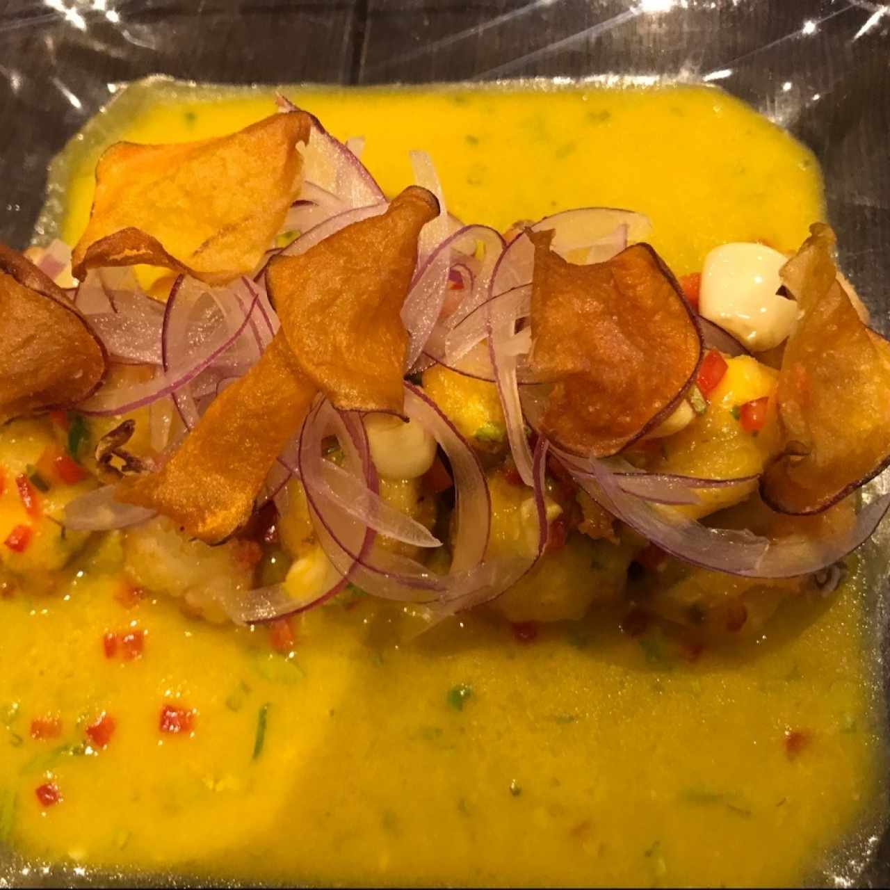 Ceviche frito