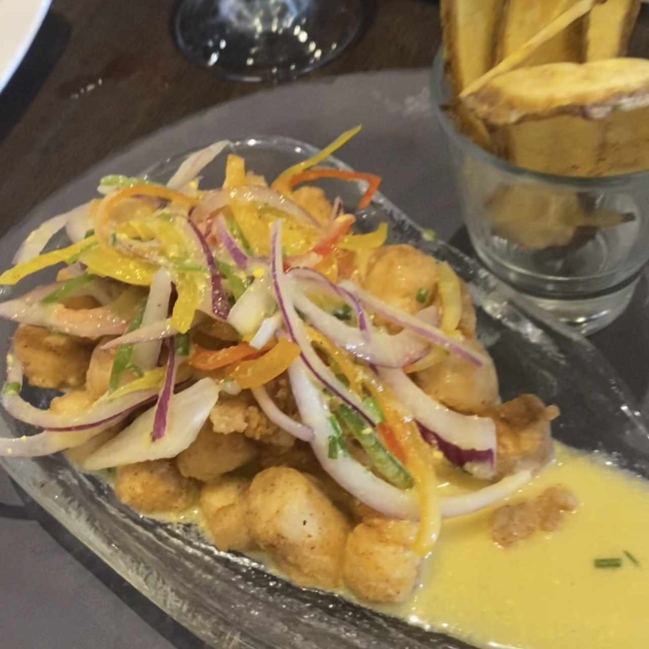 Entradas - Ceviche de corvina