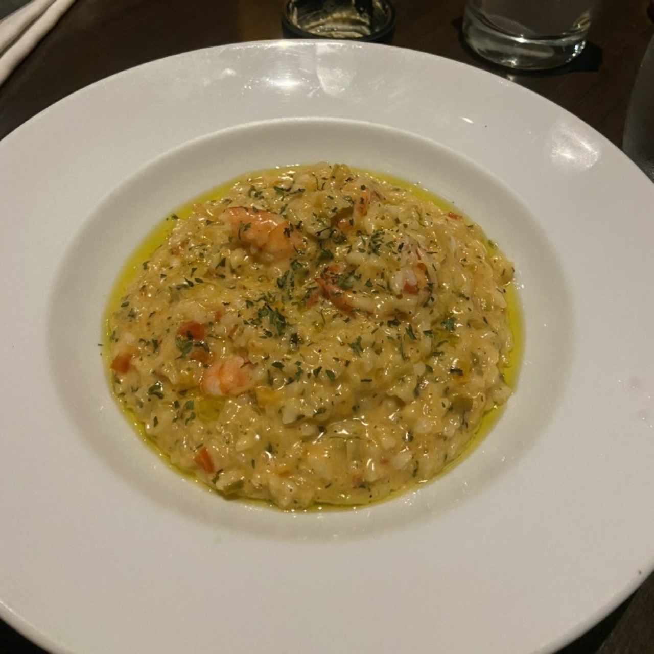 Arroces - Risotto de camarones