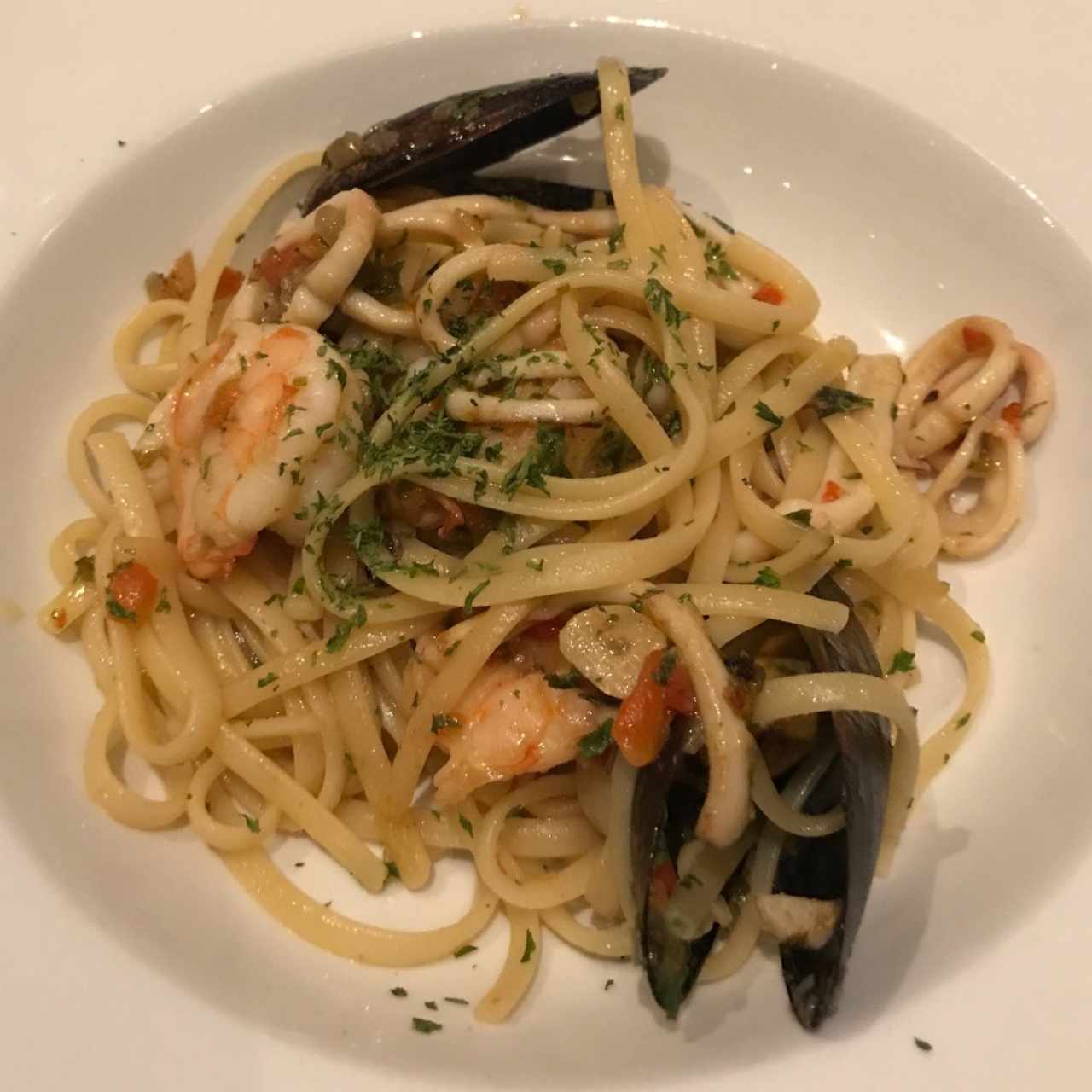 Linguine frutos del mar