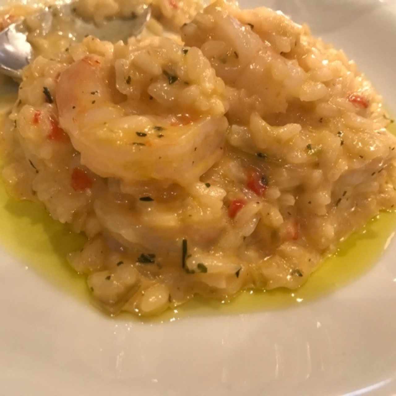 Arroces - Risotto de camarones