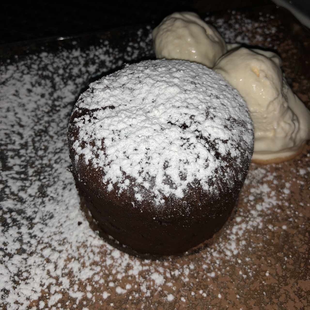 Postres - Fondant de chocolate