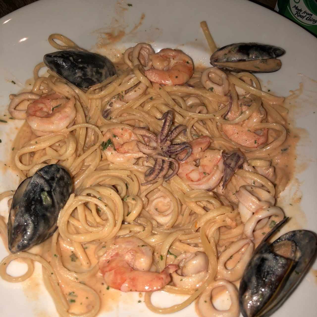 Linguine frutos del mar