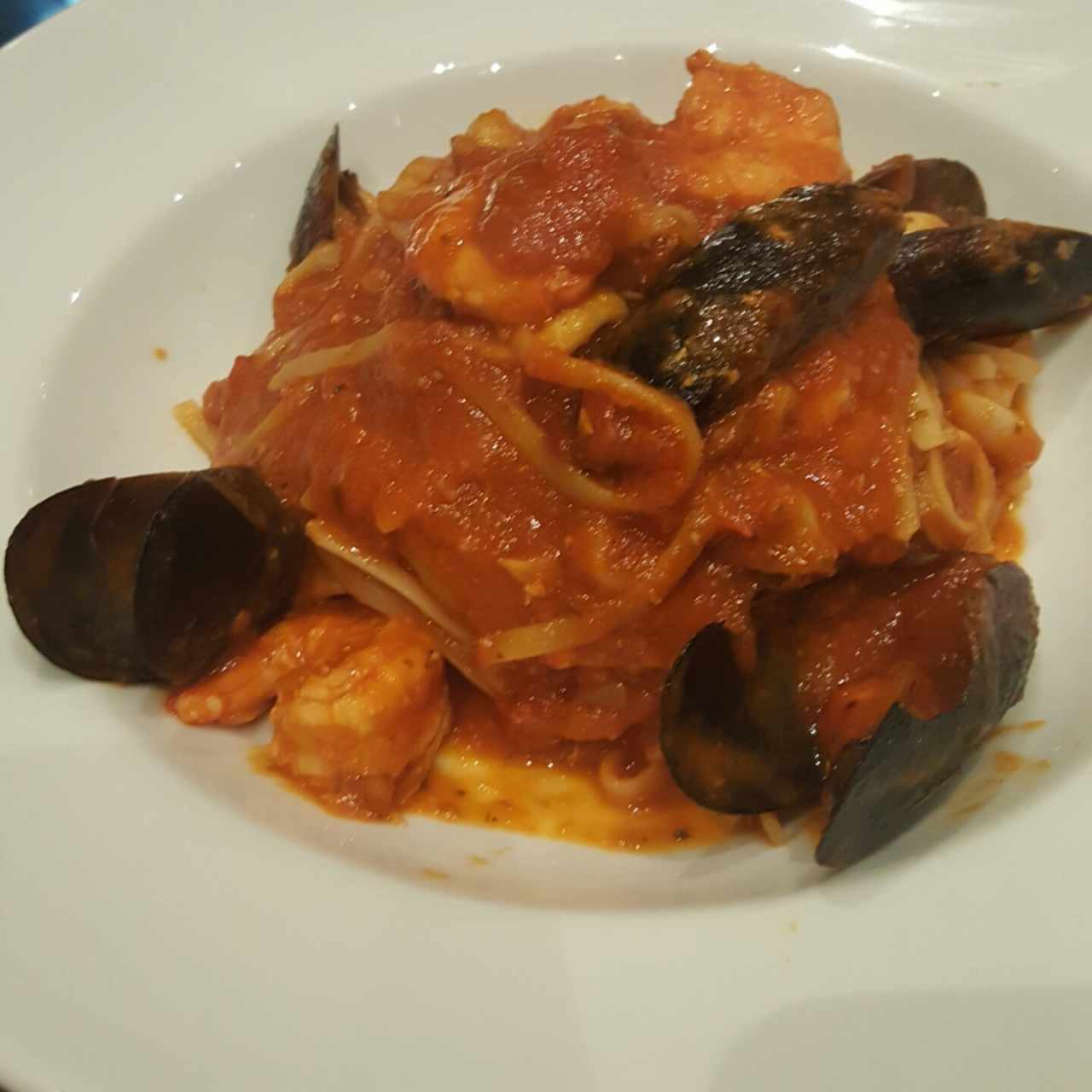 Linguine frutos del mar