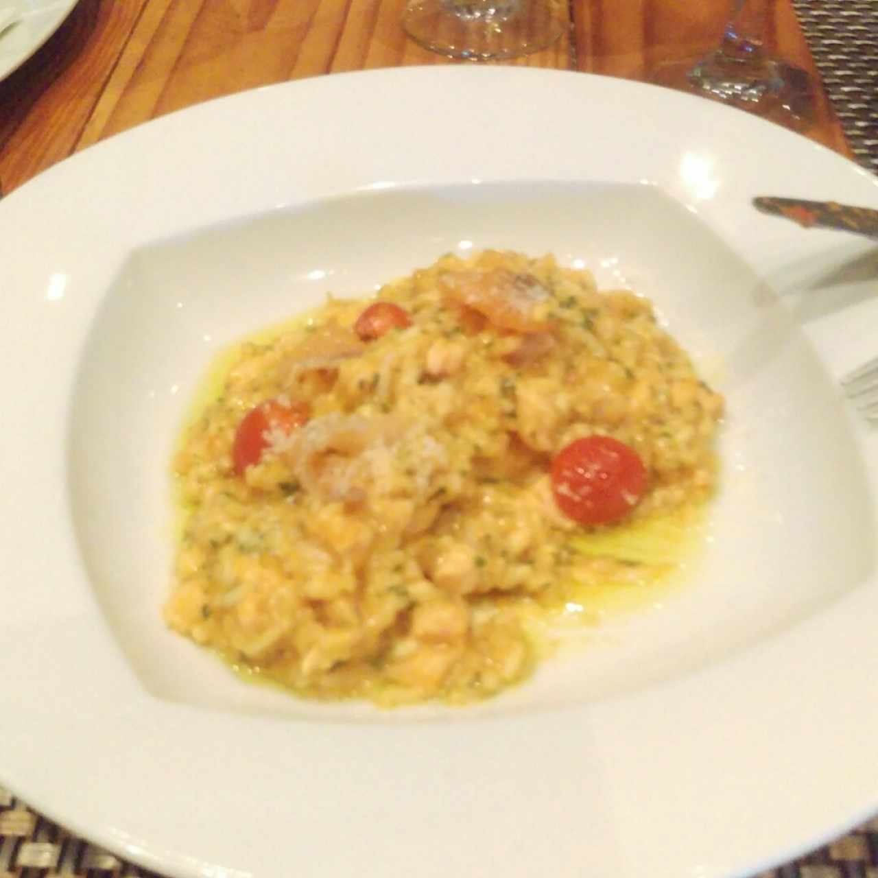 Arroces - Risotto de salmón