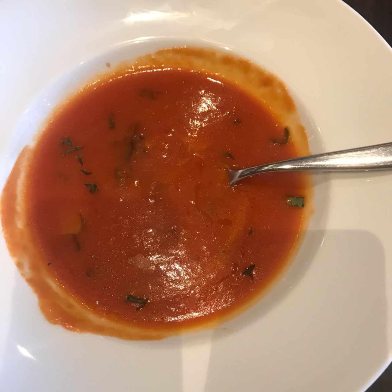 sopa de tomate 