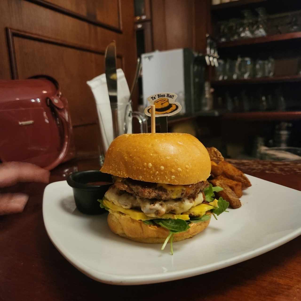 la rana Panamá hat burger