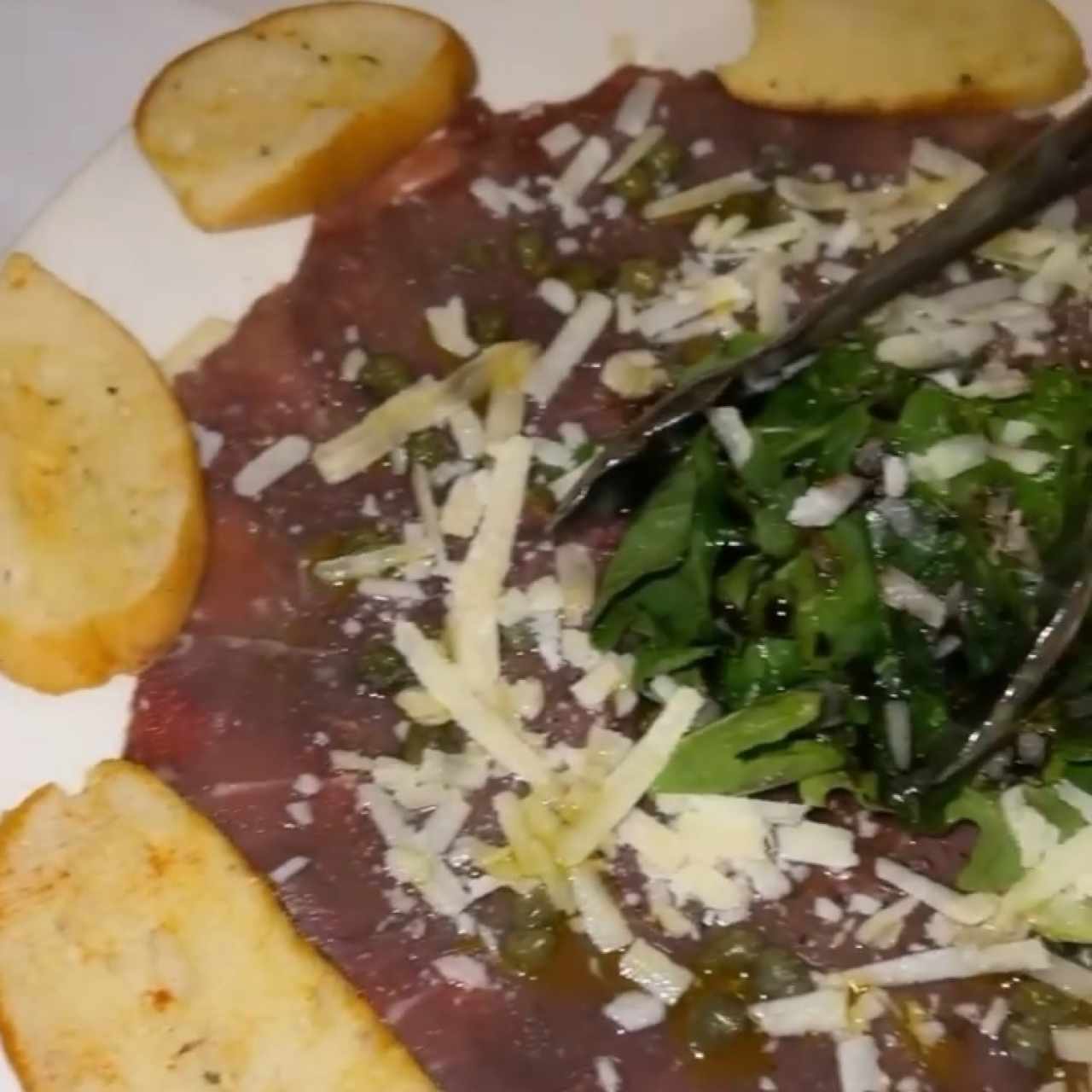 ENTRADAS FRÍAS - Carpaccio de Carne