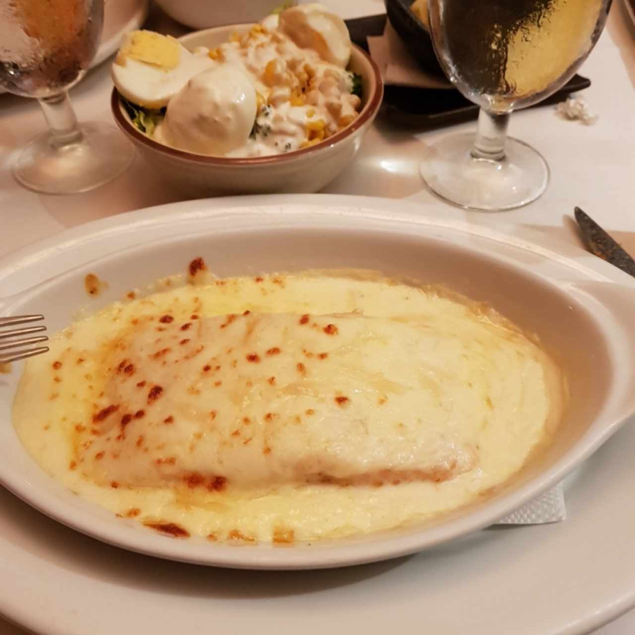 PESCADOS - Filete salmón gratinado