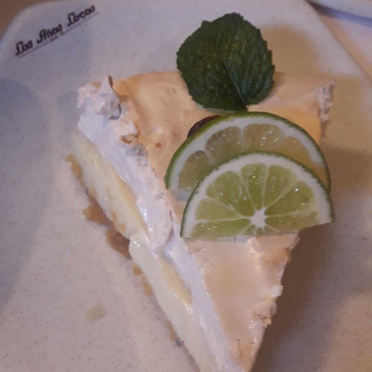 pie de limón