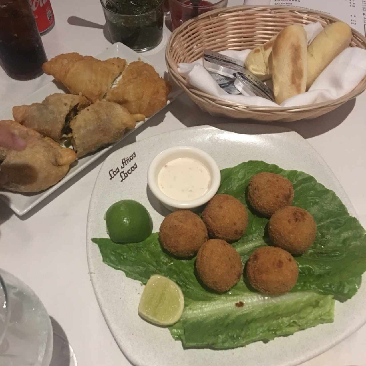 ENTRADAS CALIENTES - Croquetas de Corvina