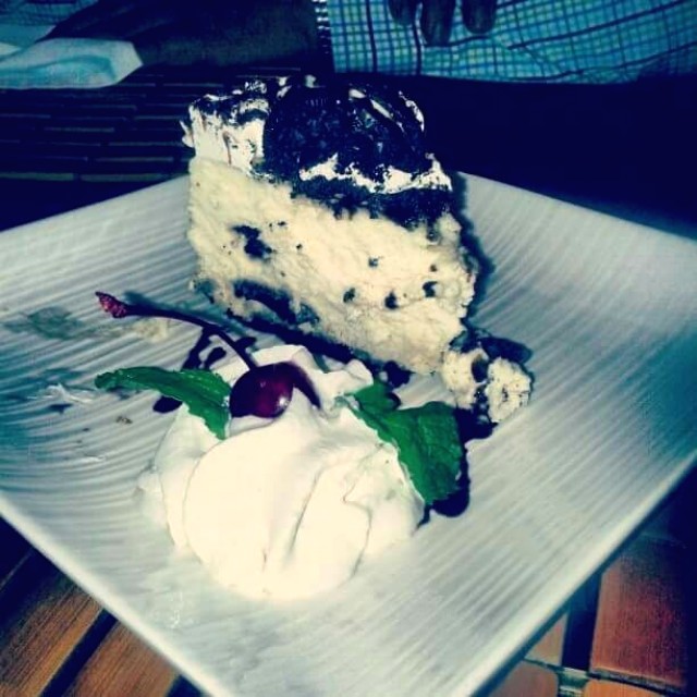 Cheesecake de oreo