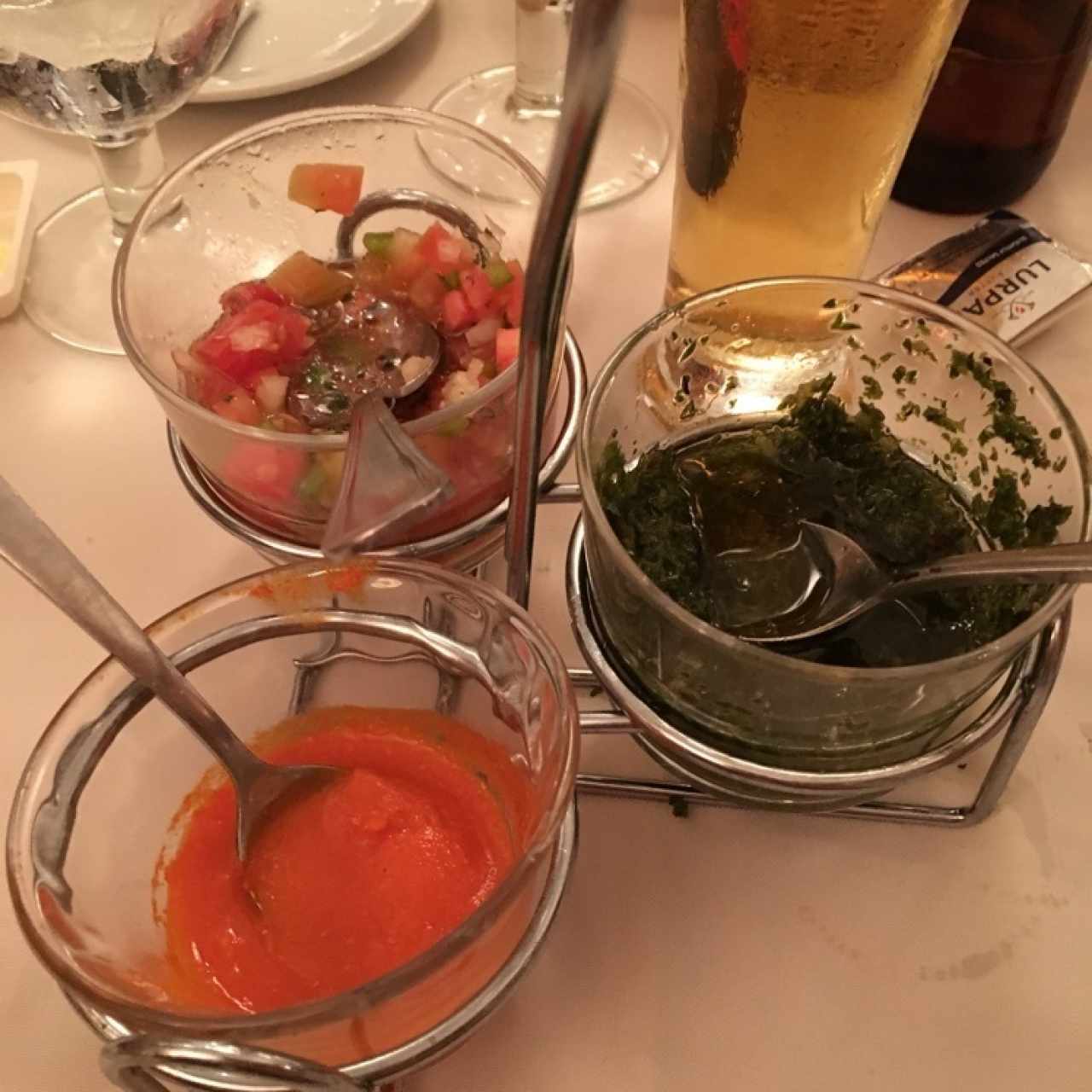 salsas aperitivos