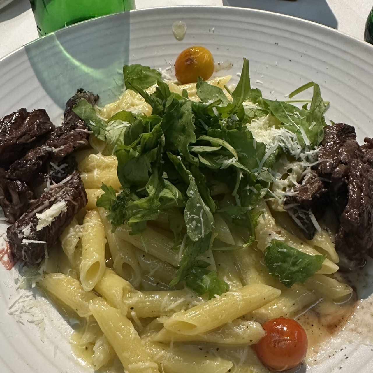 Cacio e Pepe con Entraña