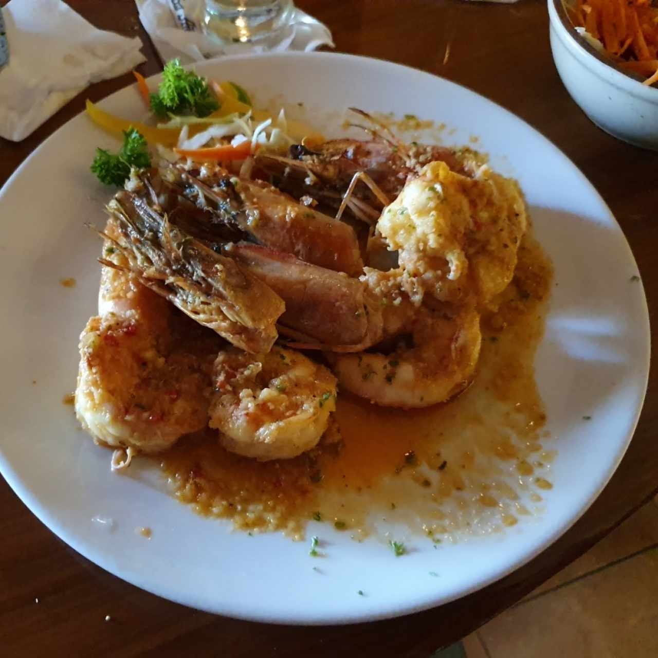 MARISCOS - Langostinos al Ajillo