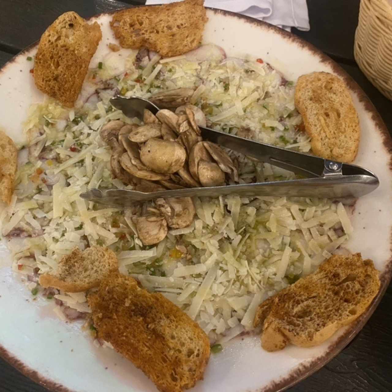 ENTRADAS FRÍAS - Carpaccio de Pulpo