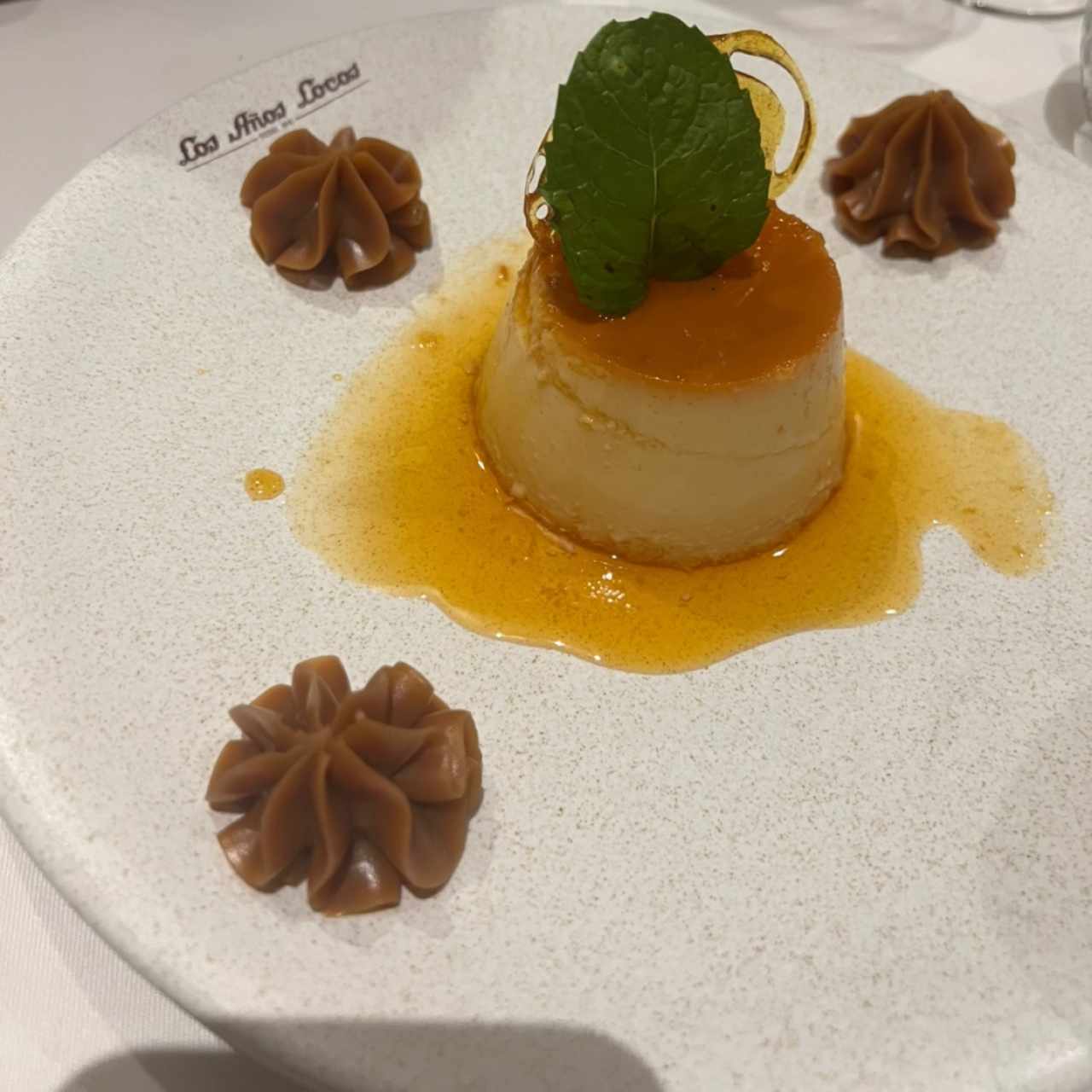 Flan de la casa