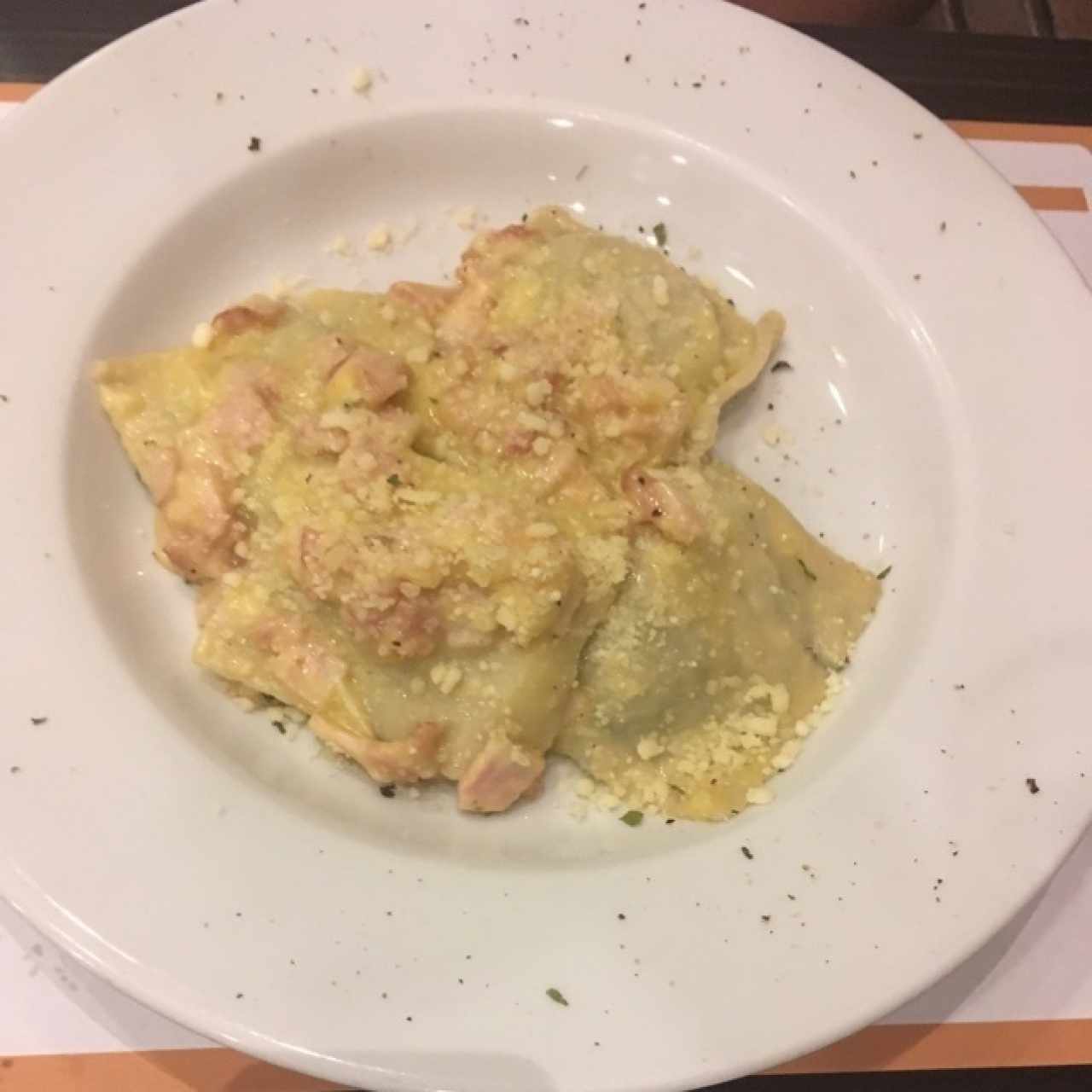 Pastas - Ravioloni alla Carbonara