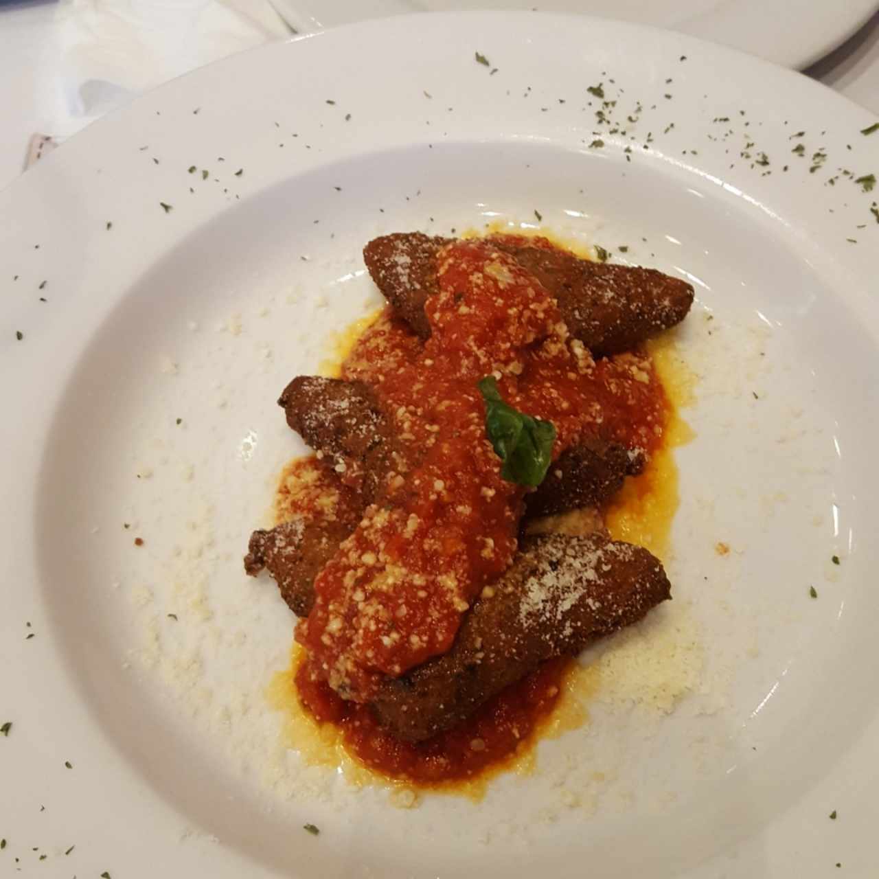 Mozzarella Fritta al Pomodoro