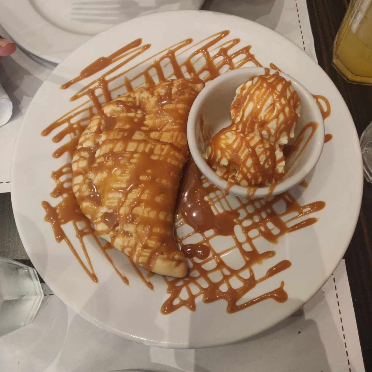 Calzoncino di dulce de leche