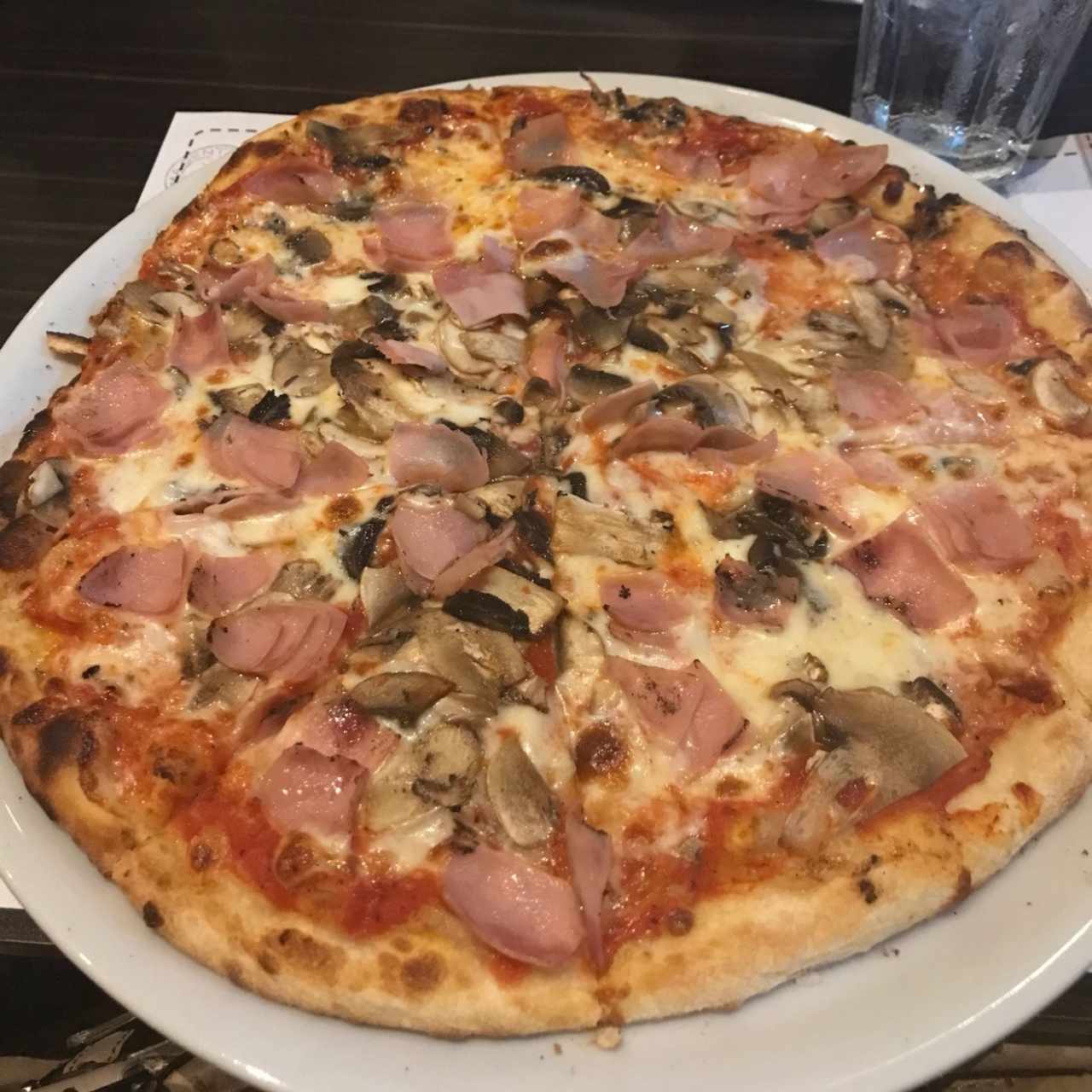 Pizzas - Cotto e funghi