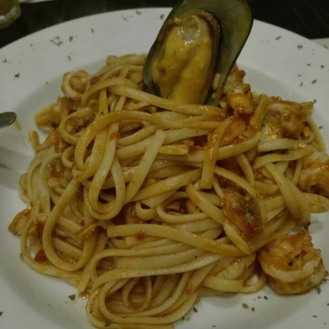 Linguini al frutti di mare