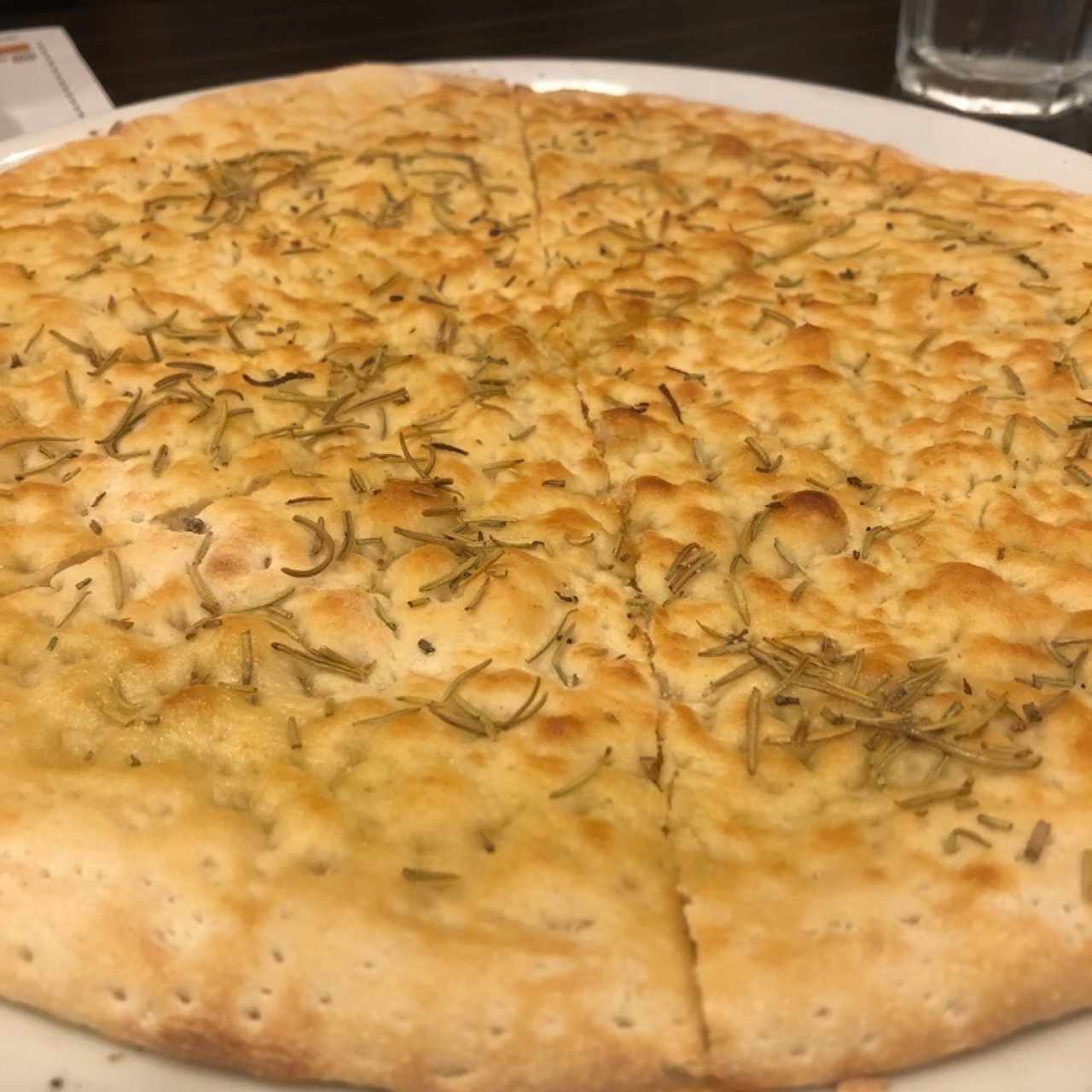 Pizzas blancas - Focaccia